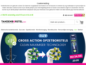 'tandenborstel.com' screenshot