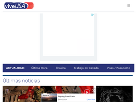 'viveusa.mx' screenshot