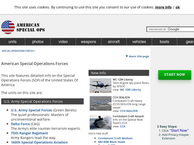 'americanspecialops.com' screenshot