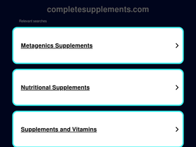 completesupplements.com