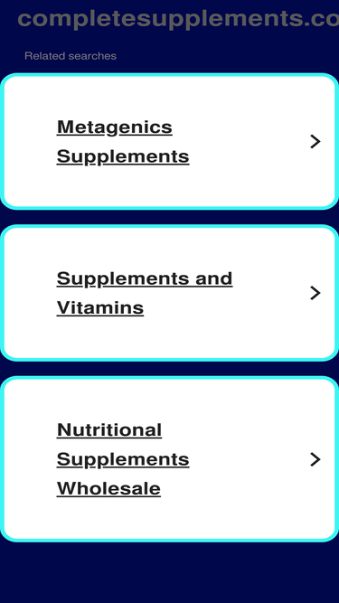 completesupplements.com
