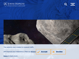 'jhuapl.edu' screenshot