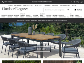 'outdoorelegance.com.au' screenshot