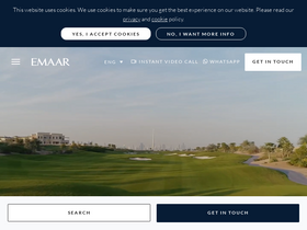 'emaar.com' screenshot