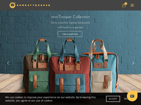 'bombaytrooper.com' screenshot