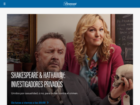 'paramountnetwork.es' screenshot