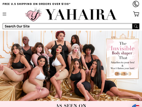 shopyahaira.com homepage screenshot