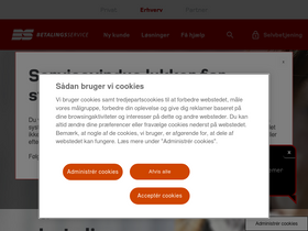 'betalingsservice.dk' screenshot