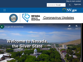 'dhhs.nv.gov' screenshot