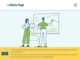 'actionstep.com' screenshot