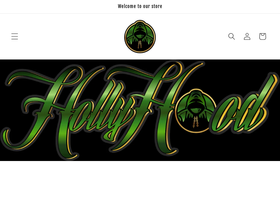 holly-hood.com homepage screenshot