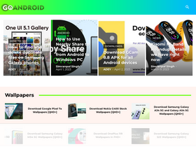 'thegoandroid.com' screenshot