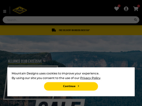 'mountaindesigns.com' screenshot