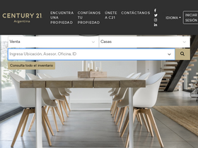 'century21.com.ar' screenshot