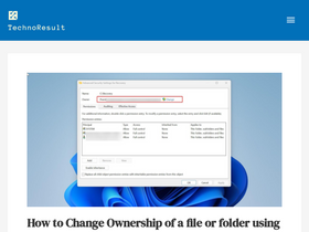 'technoresult.com' screenshot