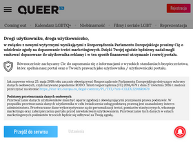 'queer.pl' screenshot