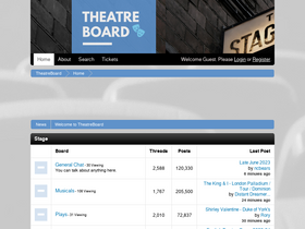 'theatreboard.co.uk' screenshot