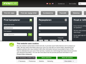 'fynbus.dk' screenshot