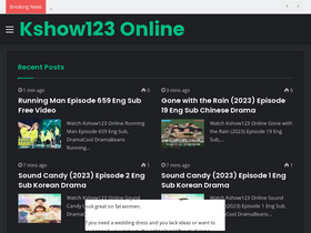 'kshow123online.com' screenshot