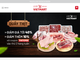 'vietmartjp.com' screenshot