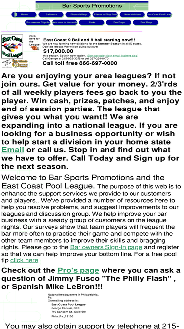 poolleague.com