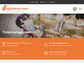 'timemanagement.nl' screenshot