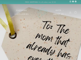 Très Chic homepage screenshot