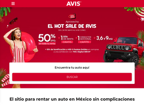'avis.mx' screenshot