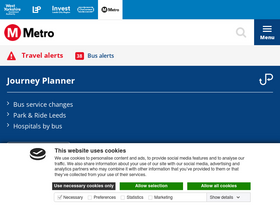 'wymetro.com' screenshot