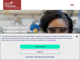 'hiredynamics.com' screenshot