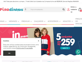 'prsstore.com.br' screenshot