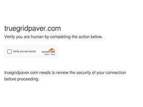 'truegridpaver.com' screenshot