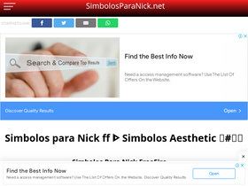 'simbolosparanick.net' screenshot