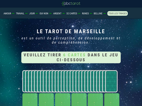 'abc-tarot.fr' screenshot