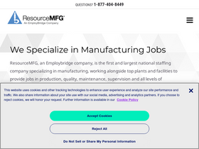 'resourcemfg.com' screenshot