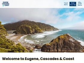'eugenecascadescoast.org' screenshot