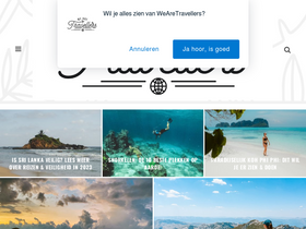 'wearetravellers.nl' screenshot