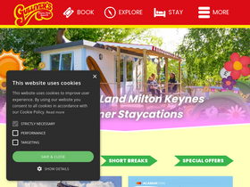 'gulliverslandresort.co.uk' screenshot