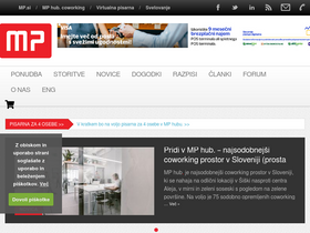 'mladipodjetnik.si' screenshot