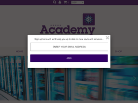 academyrefrigeration.co.uk homepage screenshot