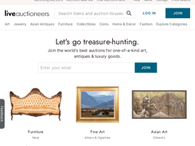 'liveauctioneers.com' screenshot