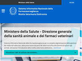 'ricettaveterinariaelettronica.it' screenshot