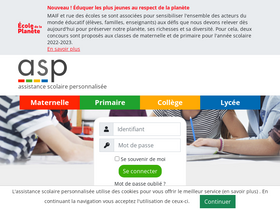 'assistancescolaire.com' screenshot