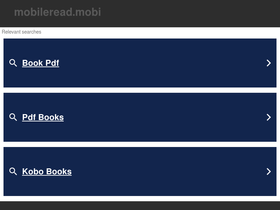 'mobileread.mobi' screenshot