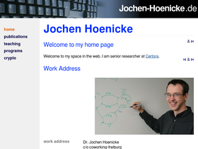 'jochen-hoenicke.de' screenshot