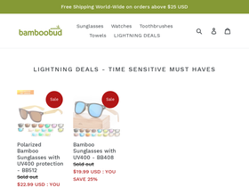 bamboobud.com homepage screenshot