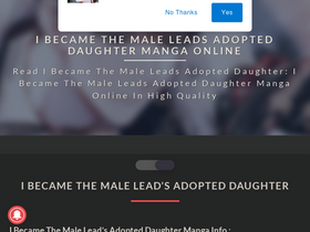 'ibecamethemalelead.com' screenshot