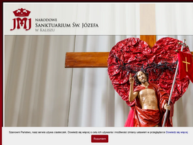 'swietyjozef.kalisz.pl' screenshot