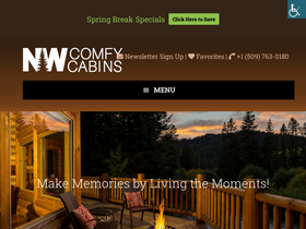 comfycabins.com