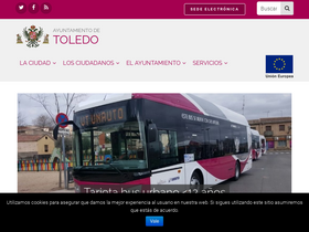 'toledo.es' screenshot